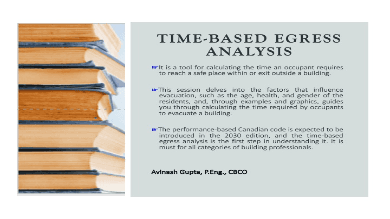Fundamentals of Time-based Egress Analysis