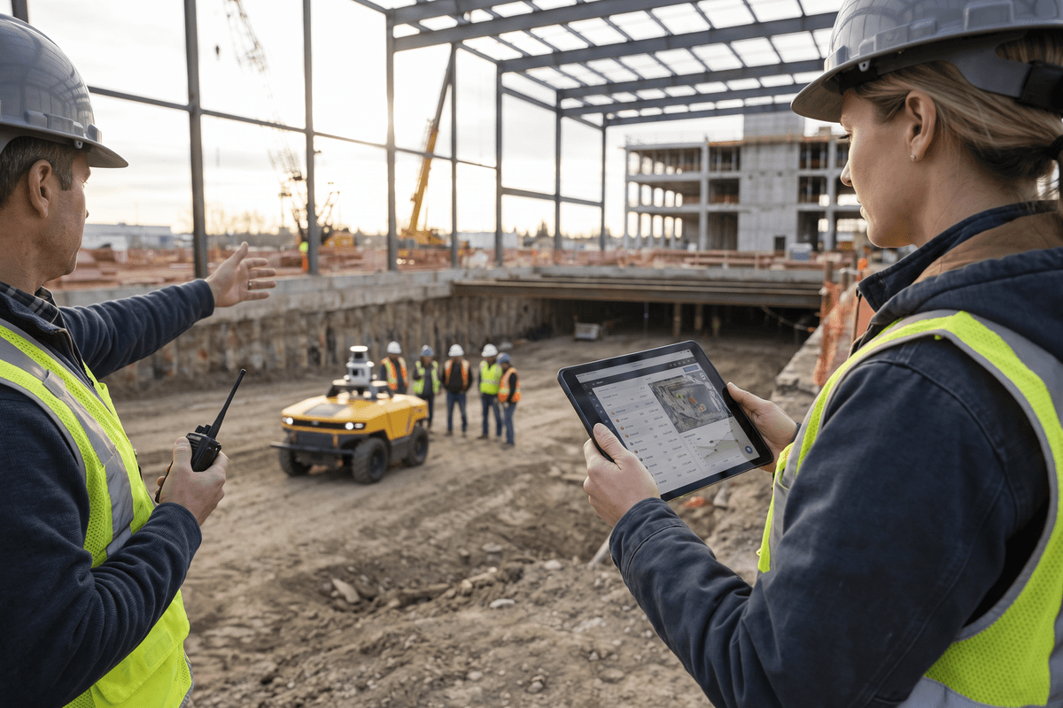 The Autonomous Divide: Reconciling AI-Driven Site Analysis with Robotic Safety on U.S. Mega-Projects