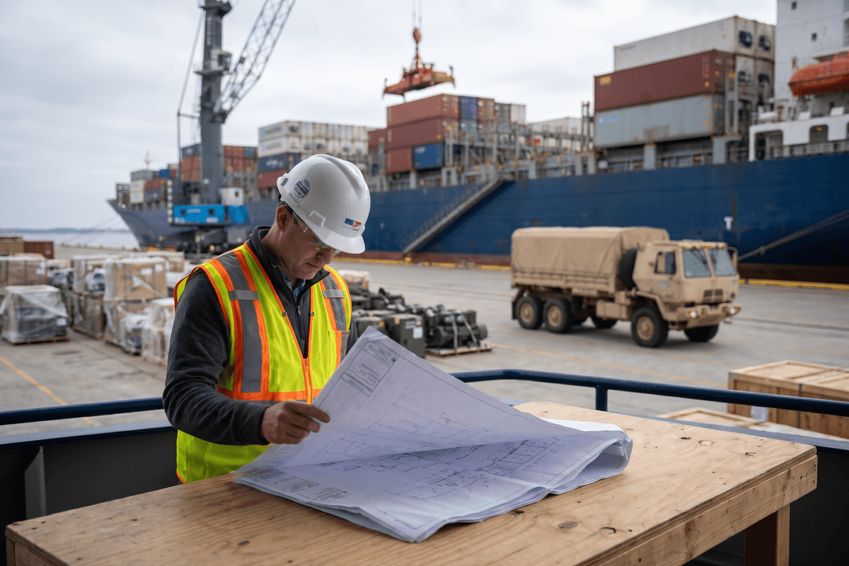 The Strategic Mandate: How Defense Logistics, Port Deepening, and Advanced Packaging Are Reshaping U.S. Civil Engineering